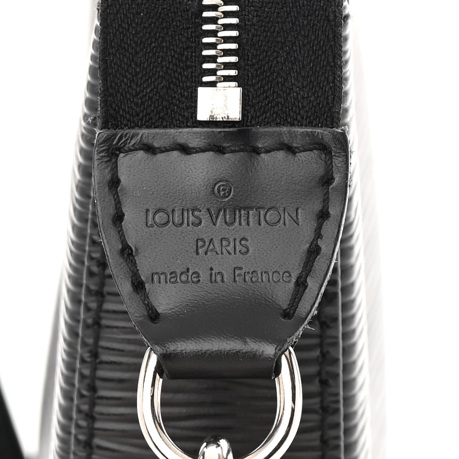 Louis Vuitton Epi Pochette Accessories NM Black 6 of 14