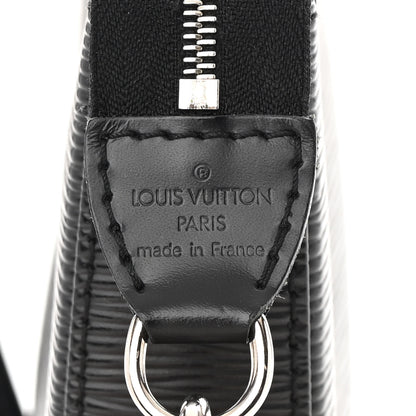 Louis Vuitton Epi Pochette Accessories NM Black 6 of 14