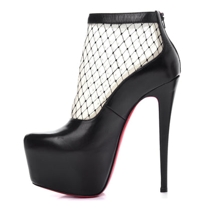 Christian Louboutin Kid Lace Resillissima 160 Booties 36.5 Black 1 of 10