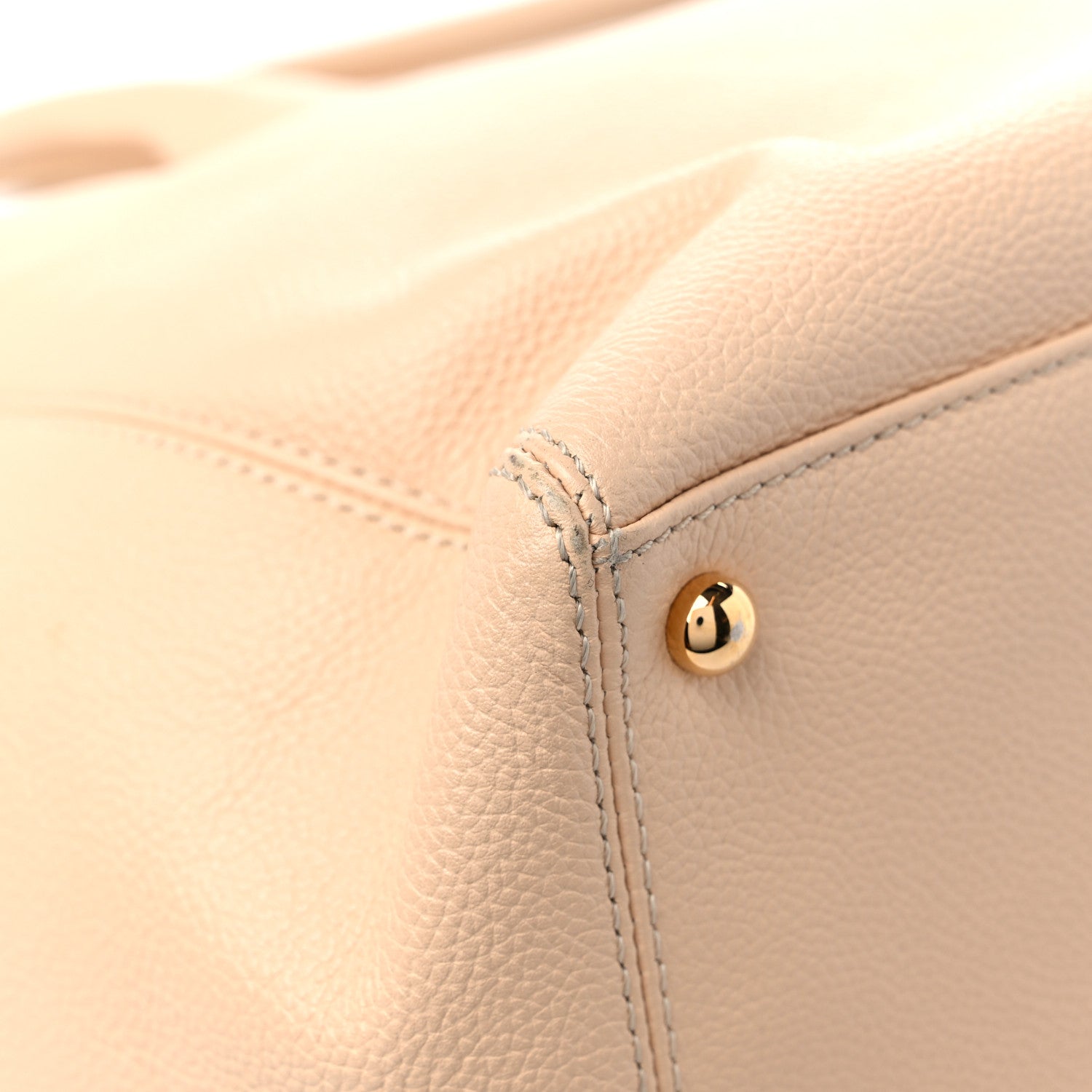 Chanel Calfskin Cerf Executive Shopper Tote Beige 11 of 19