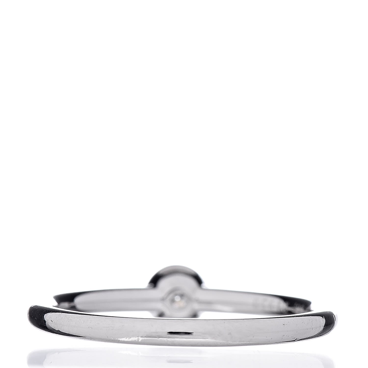 Tiffany Platinum Diamond .19ct Bezet Ring 51 5.75 4 of 5
