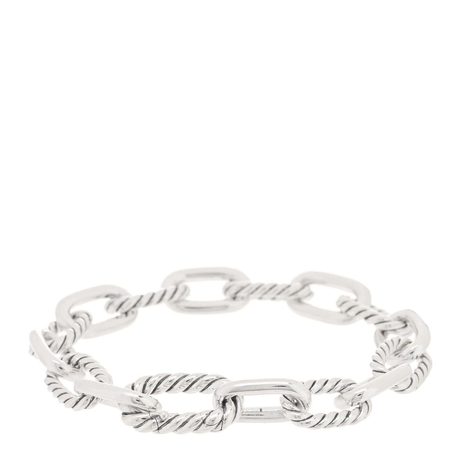 David Yurman Sterling Silver 8.5mm Madison Chain Bracelet 2 of 3