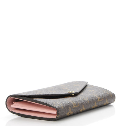 Louis Vuitton Monogram Sarah Wallet NM Rose Ballerine 4 of 8