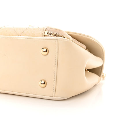 Chanel Caviar Quilted Small Business Affinity Flap White 10 of 14