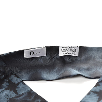 Christian Dior Silk KaleiDioroscopic Mitzah Scarf Blue 3 of 4