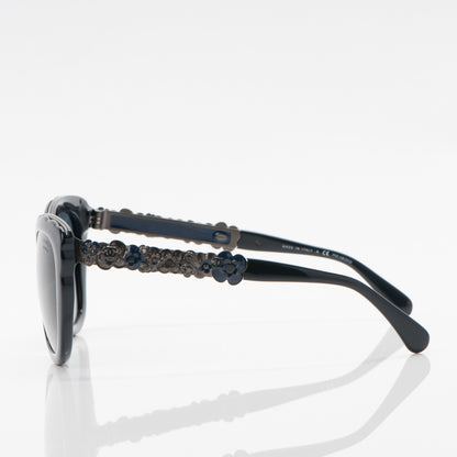 Chanel CC Butterfly Fall Sunglasses 5356 Dark Blue 3 of 5