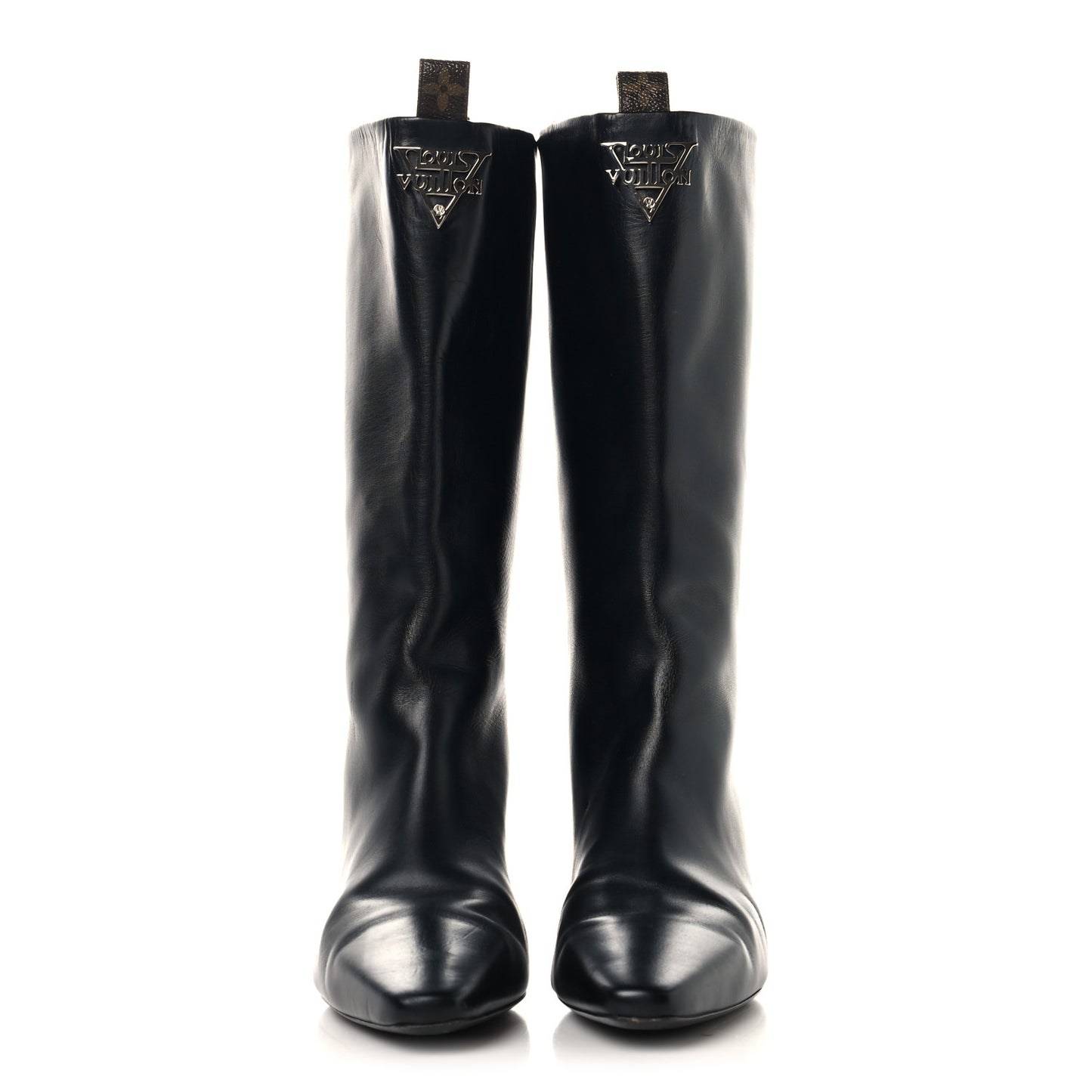 Calfskin Nightfall Boots 40 Black