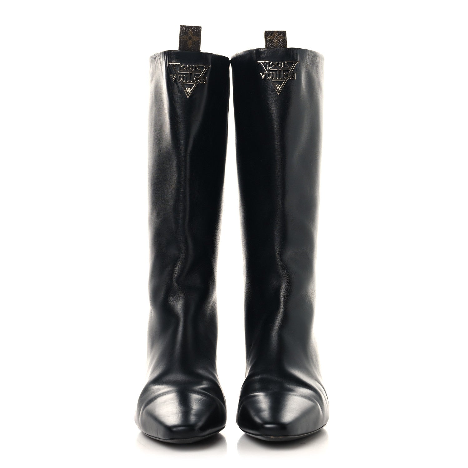 Louis Vuitton Calfskin Nightfall Boots 40 Black 2 of 6