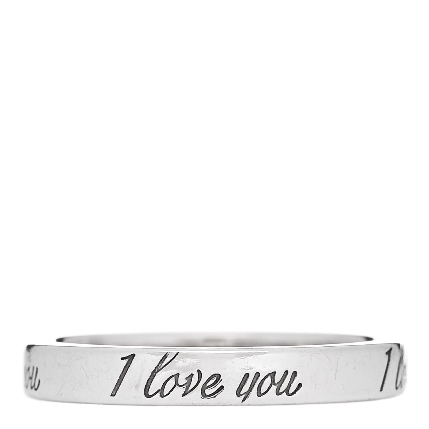 Tiffany Sterling Silver Narrow Notes Ring 50 5.25 3 of 4