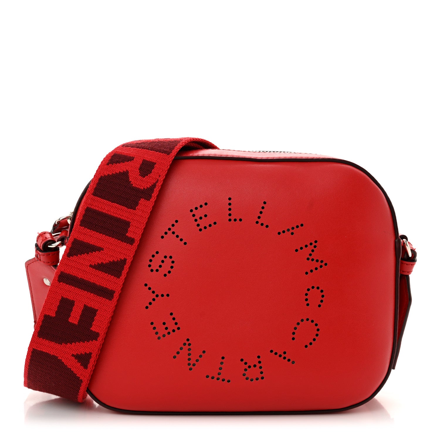 Stella McCartney Alter Nappa Mini Camera Bag Red 1 of 11