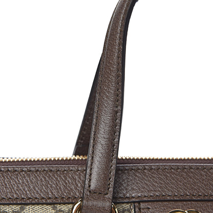 Gucci GG Supreme Monogram Web Medium Ophidia Tote Bag Brown 8 of 11