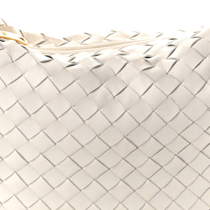 Bottega Veneta Nappa Intrecciato Teen Jodie Hobo White 7 of 9
