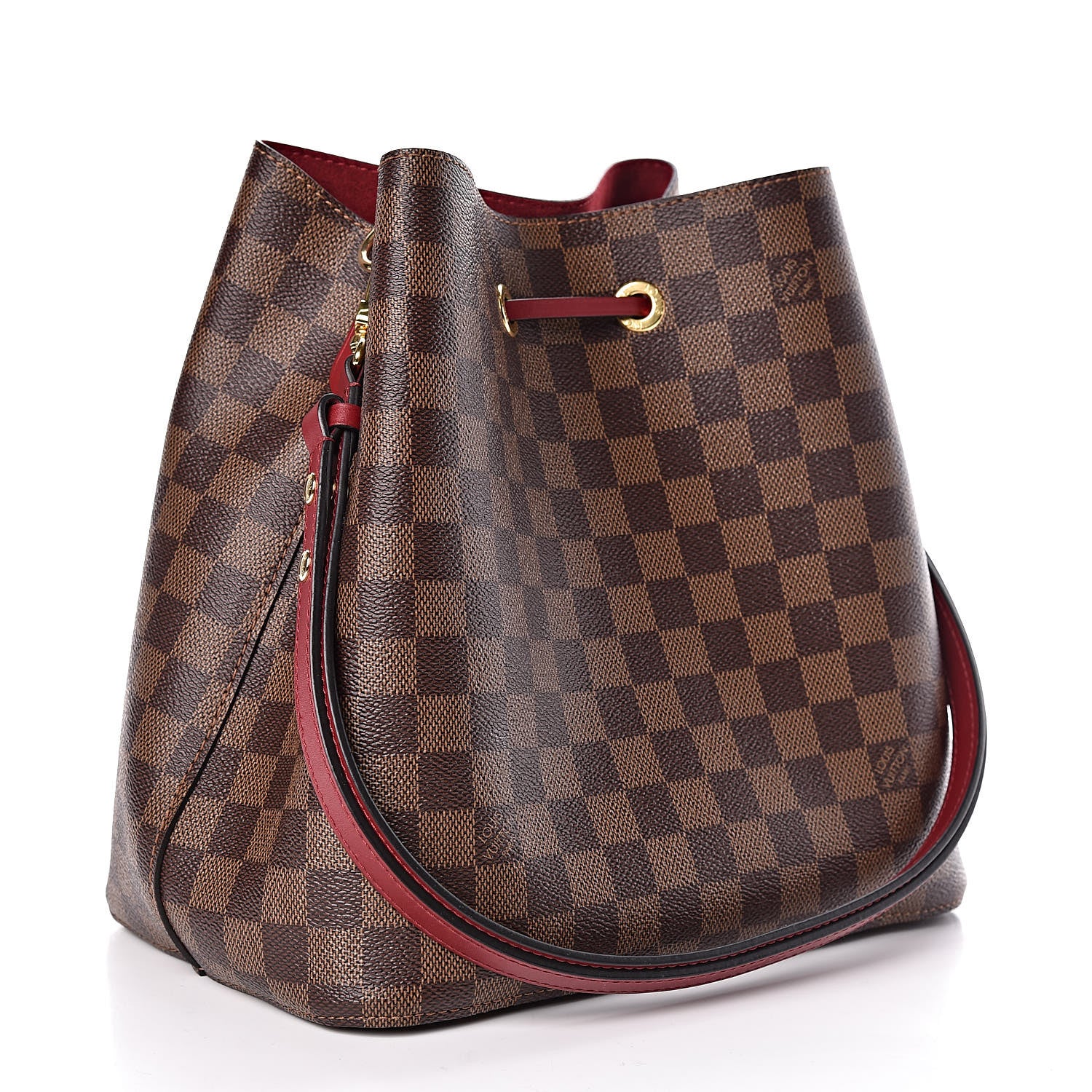 Louis Vuitton Damier Ebene Neonoe MM Cherry Berry 3 of 9