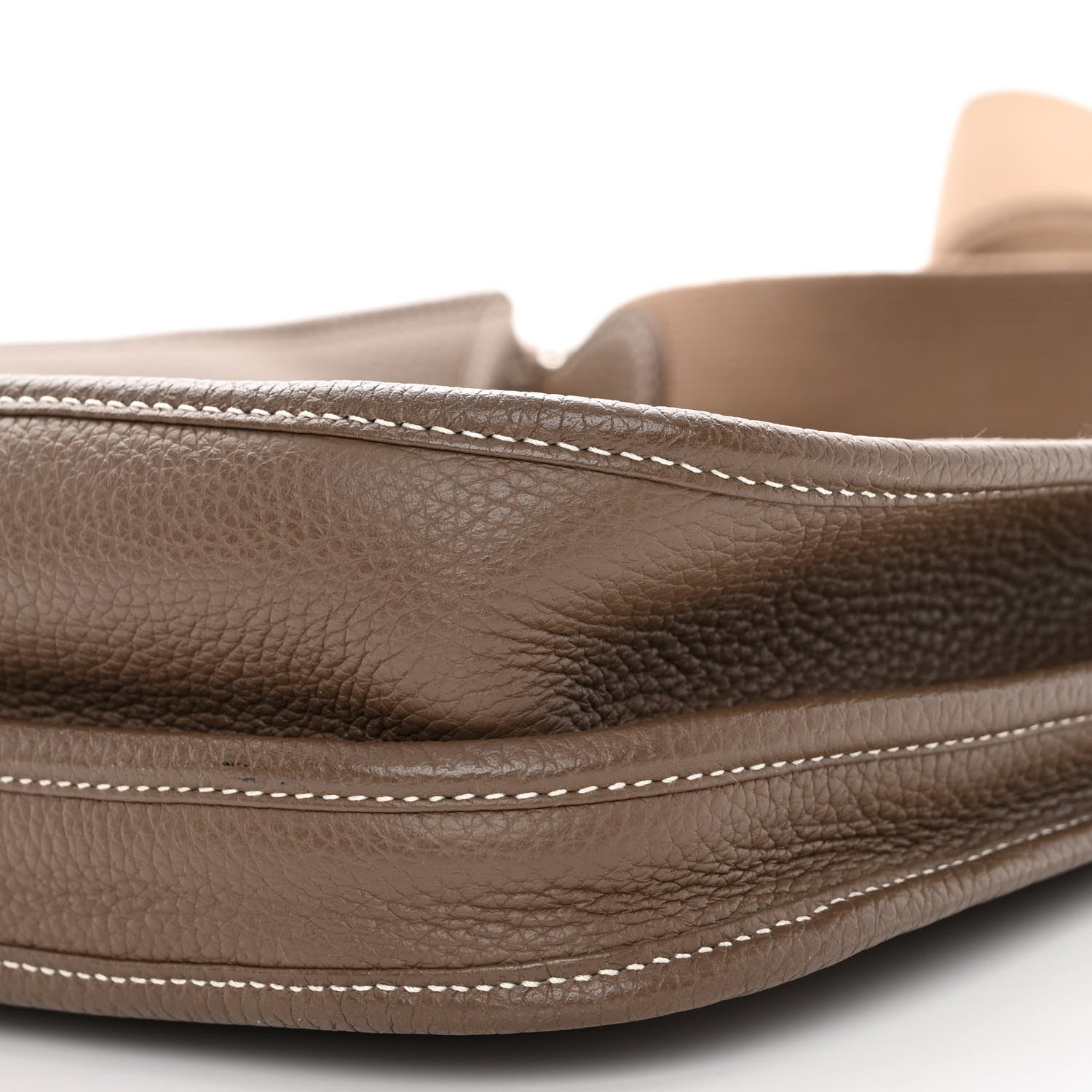 Hermes Taurillon Clemence Evelyne III PM Etoupe 9 of 9