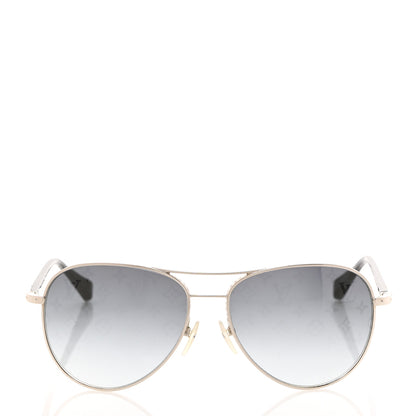 Louis Vuitton Monogram Conspiration Pilote Sunglasses Z0165U Argent 2 of 8