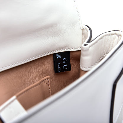 Gucci Nappa Pearl Studded Mini Queen Margaret Broadway Shoulder Bag Mystic White 10 of 11