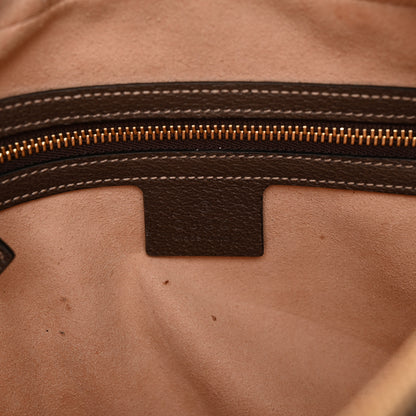 Gucci GG Supreme Monogram Web Small Ophidia Shoulder Bag Brown 6 of 12