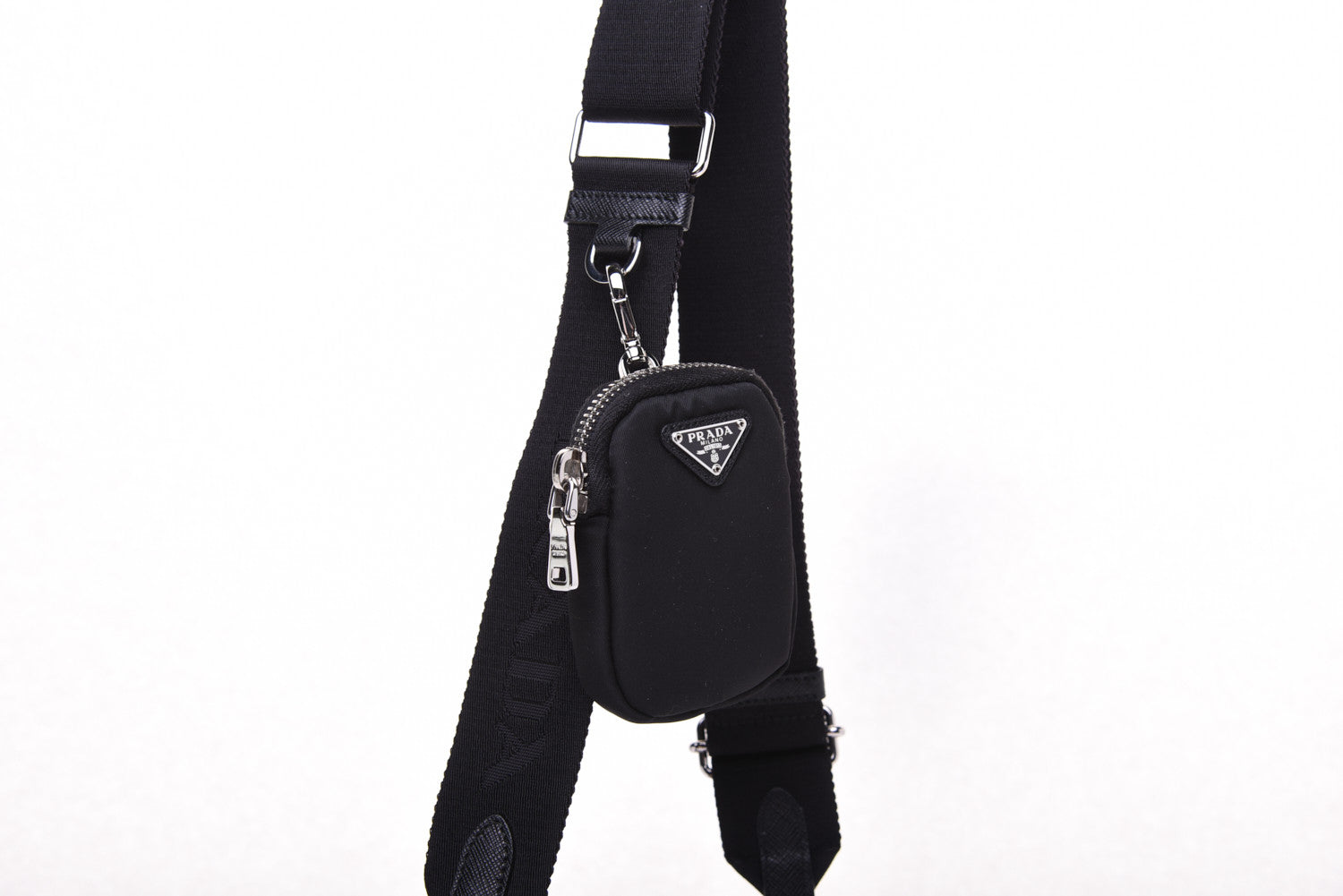 Prada Nylon Re-Edition 2005 Shoulder Bag Black 10 of 16