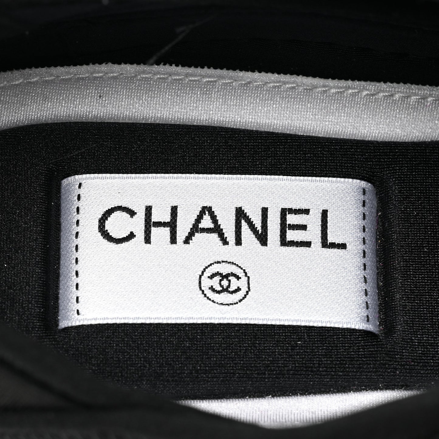 Velvet Calfskin Mixed Fibers CC Sneakers 37 Black