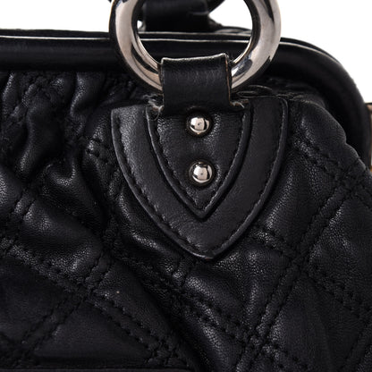 Marc Jacobs Calfskin Quilted Stam Black 9 of 17