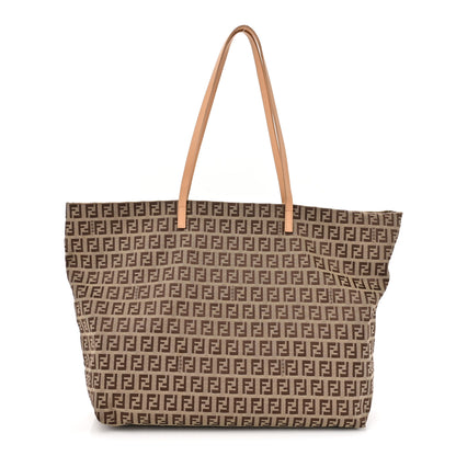 Fendi Zucchino Shopping Tote Beige 1 of 15