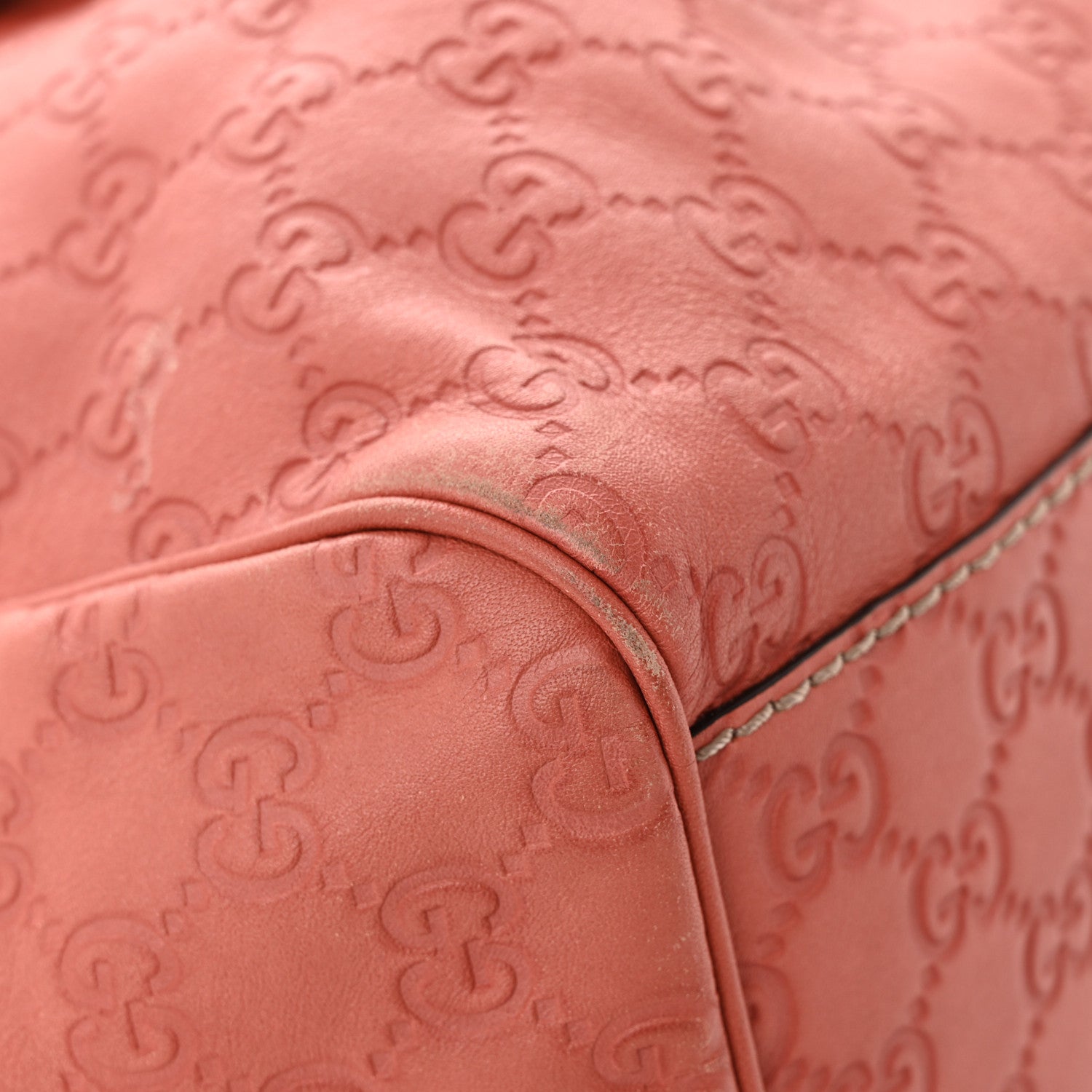 Gucci Guccissima Large Sukey Tote Rose 9 of 19