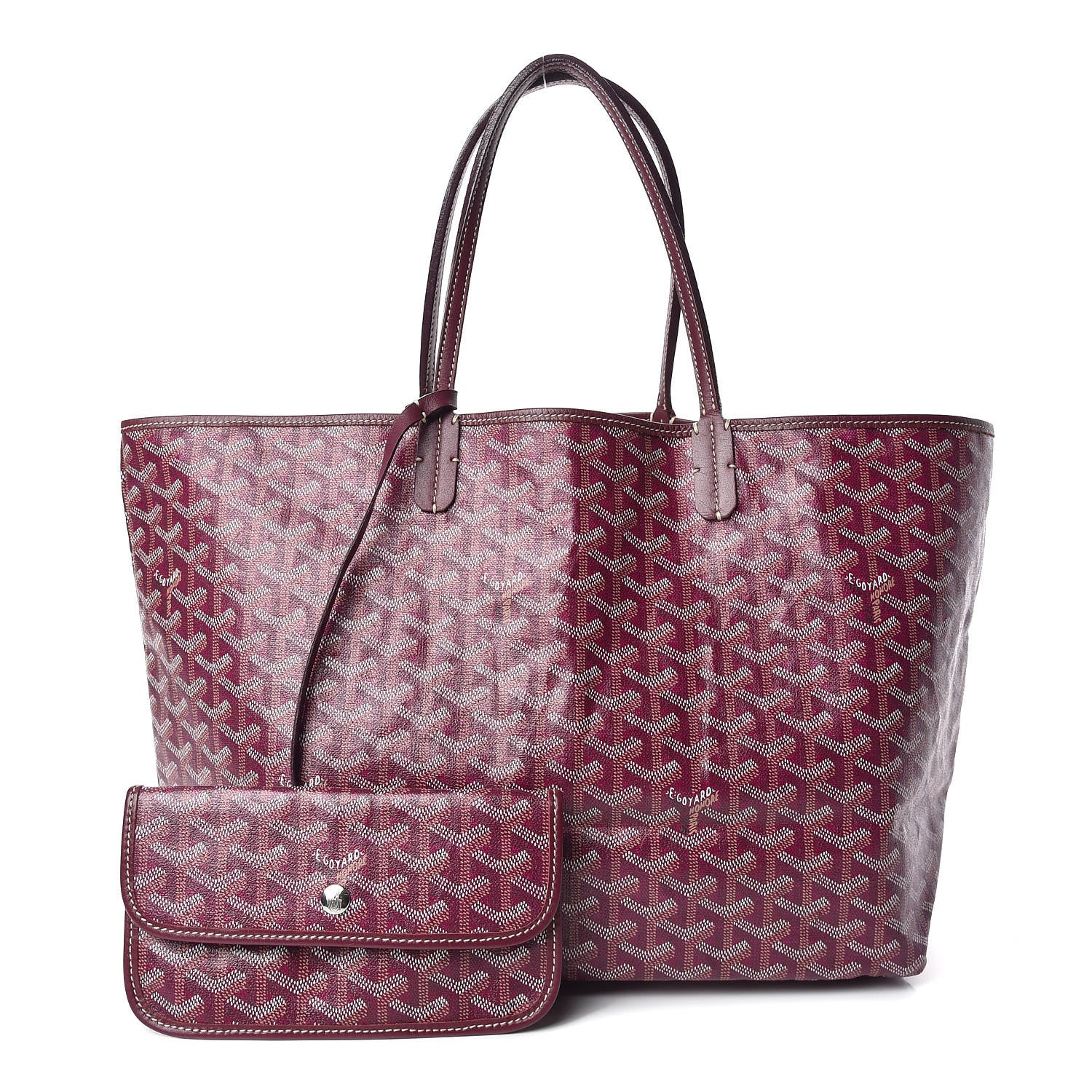 Goyard Goyardine Saint Louis PM Burgundy 1 of 17