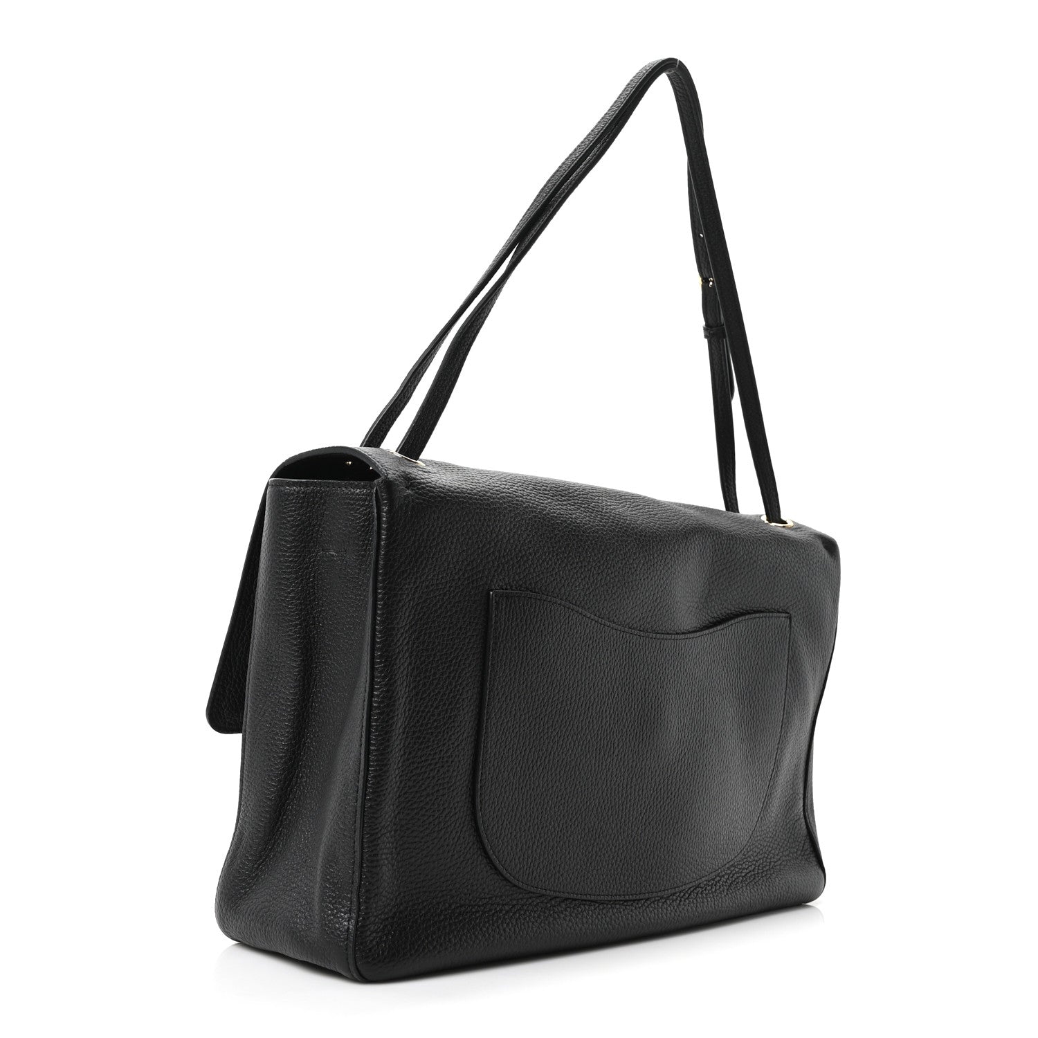 Chanel Grained Calfskin Souplissimo Maxi Flap Black 3 of 11