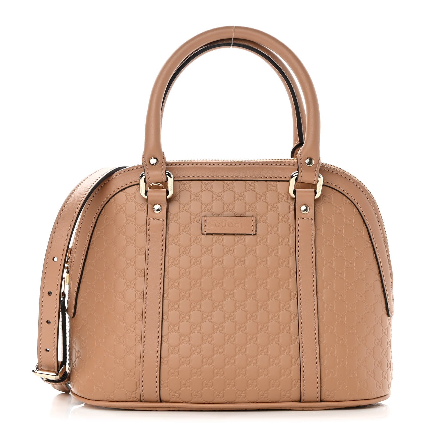 Gucci Soft Microguccissima Mini Dome Bag Camelia 1 of 10