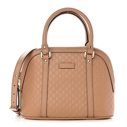 Gucci Soft Microguccissima Mini Dome Bag Camelia 1 of 10