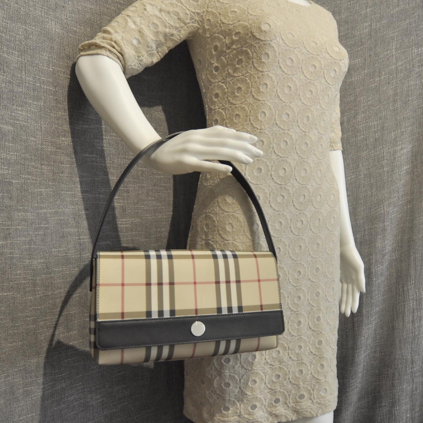 House Check Shoulder Bag