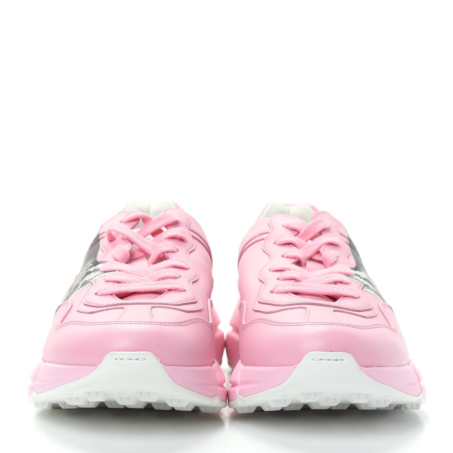 Calfskin Mystic Cat Rhyton Sneakers 37.5 Sugar Pink