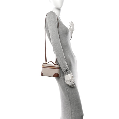 Loro Piana Cotton Linen L19 Extra Pocket Pouch Natural Caramel Sugar 2 of 12