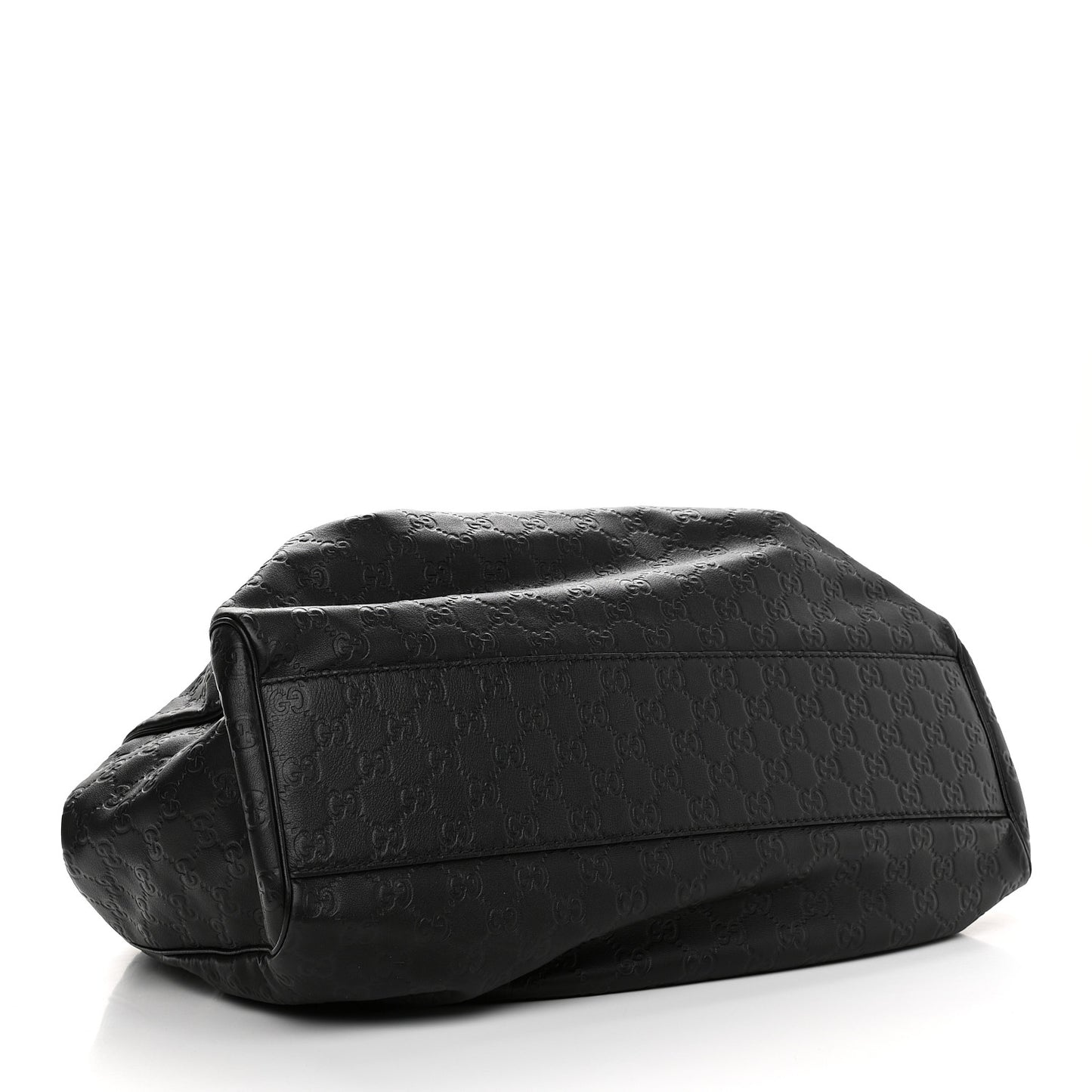 Guccissima Large Sukey Tote Black