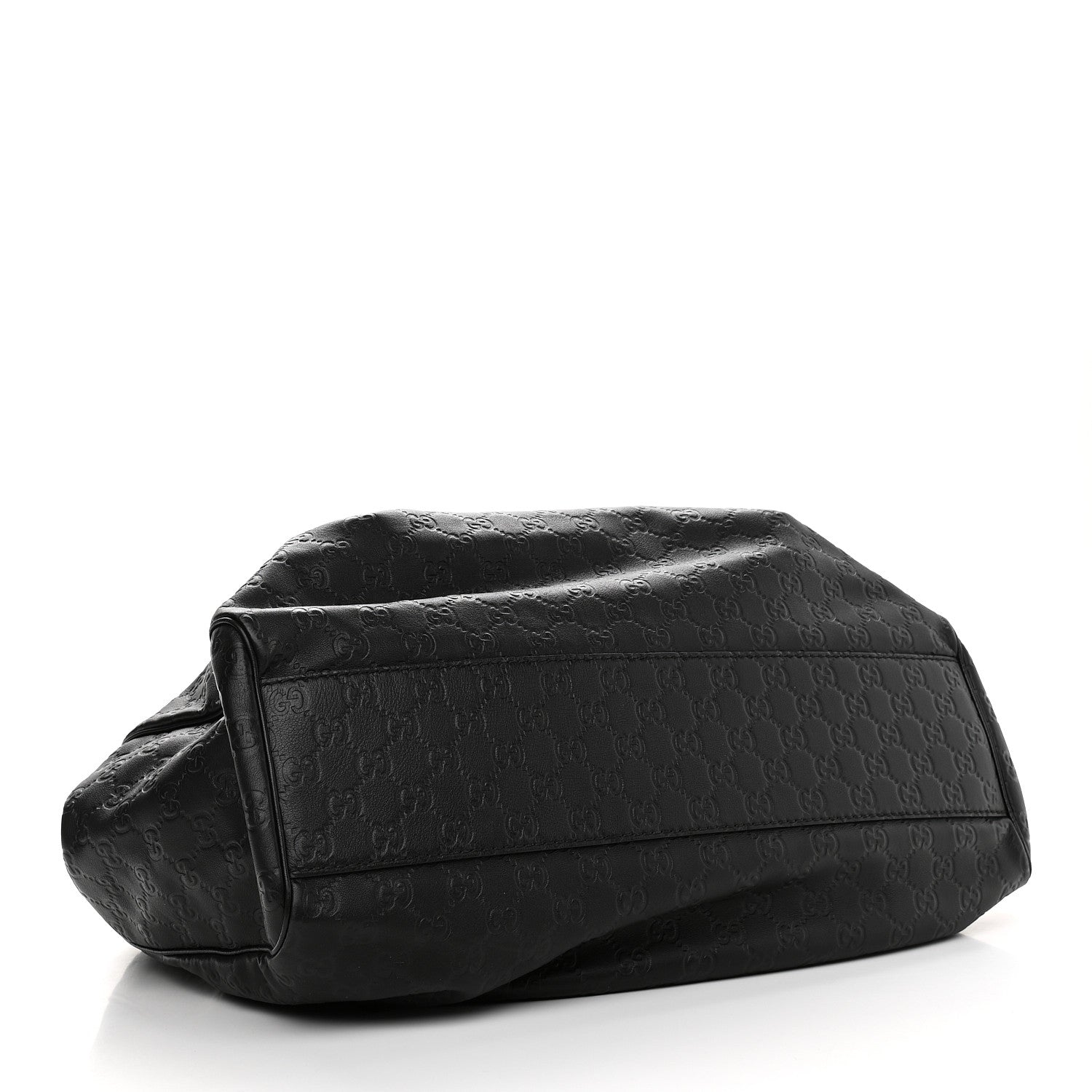 Gucci Guccissima Large Sukey Tote Black 4 of 9