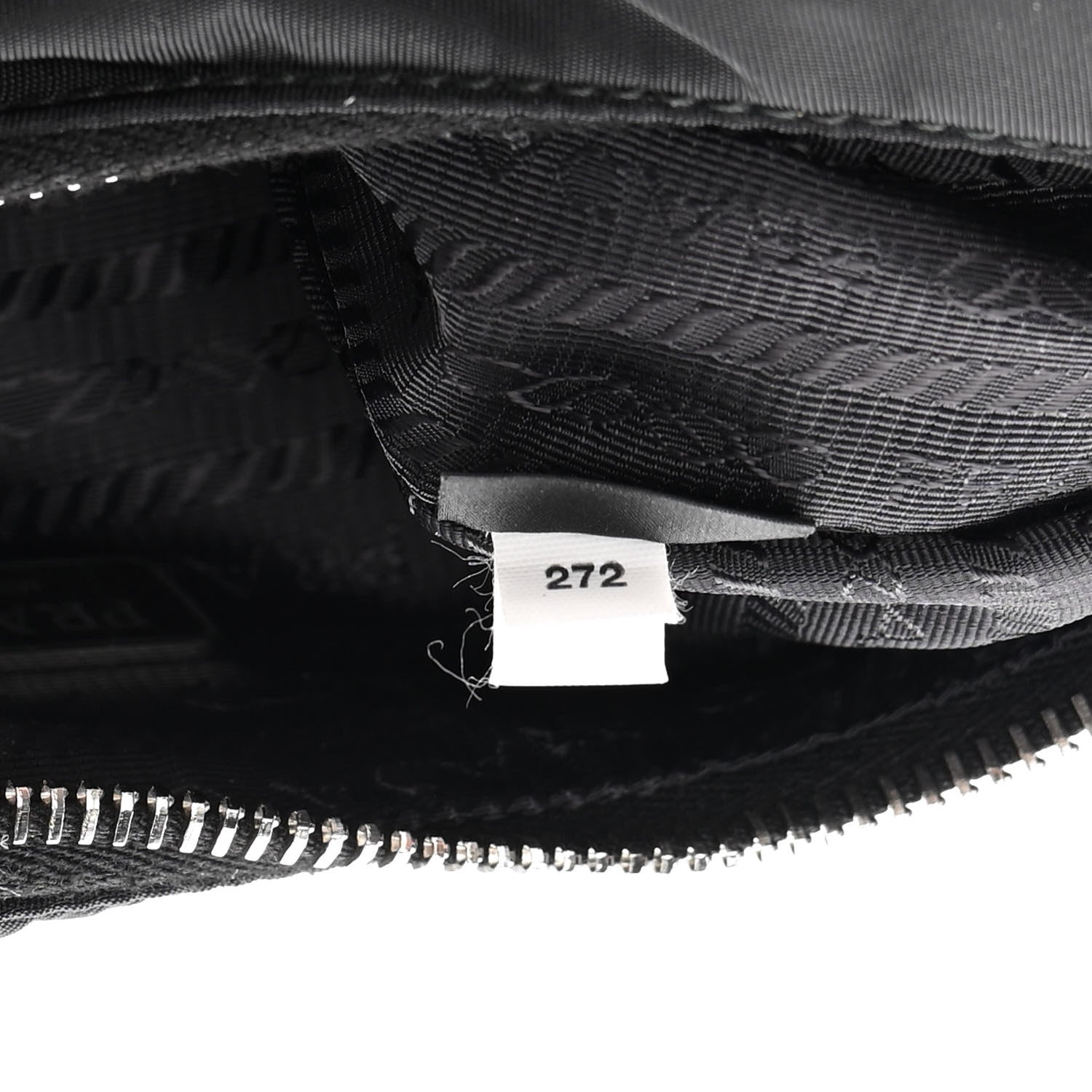 Prada Nylon Re-Edition 2005 Shoulder Bag Black 8 of 14