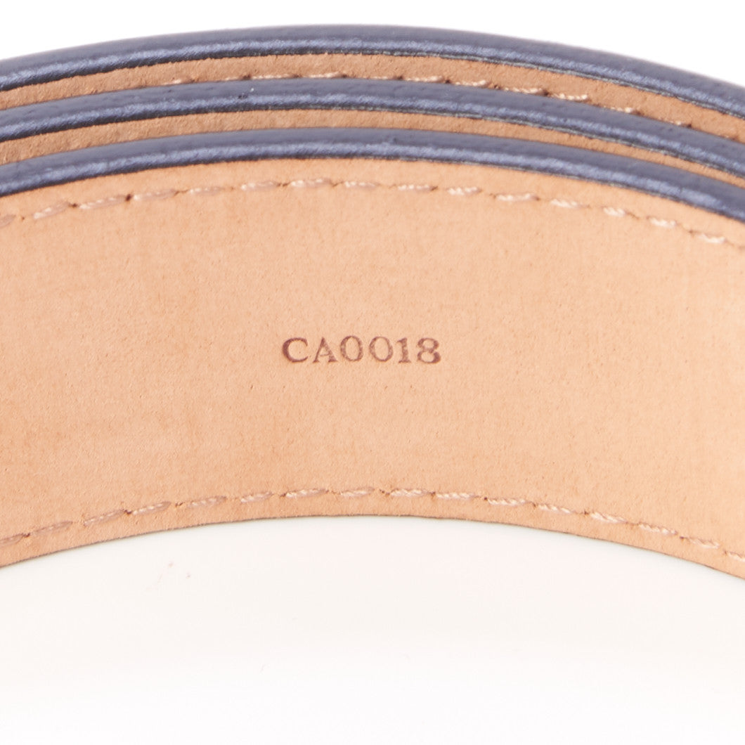 Epi 30mm LV Initiales Belt 100 40 Black
