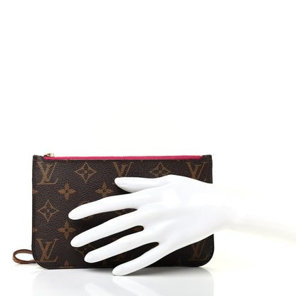 Louis Vuitton Monogram Neverfull PM Pochette Pivoine 2 of 7