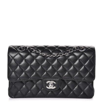 Chanel Caviar Quilted Medium Double Flap Black 1 of 10