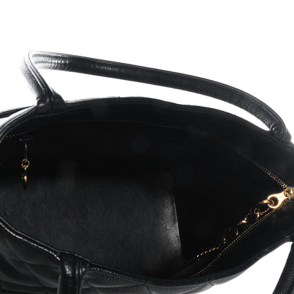 Chanel Caviar Medallion Tote Black 5 of 7
