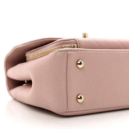 Chanel Caviar Quilted Small Business Affinity Flap Light Pink 9 of 10