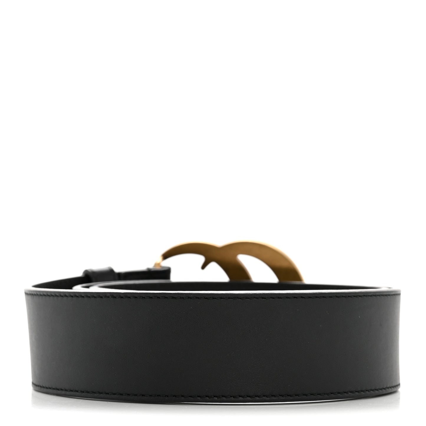 Calfskin Double G 40mm Belt 80 32 Black