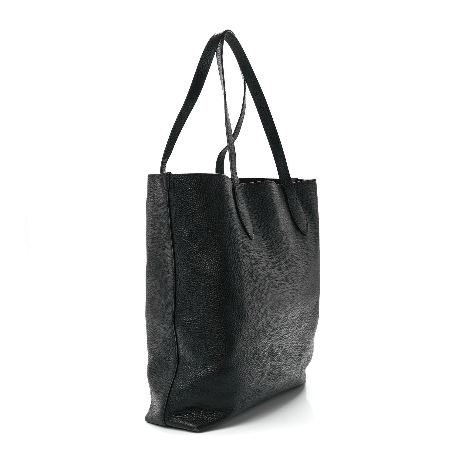 Burberry Grainy Calfskin Remington Tote Black 3 of 14