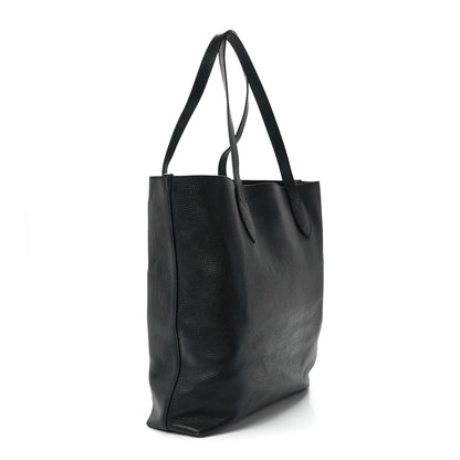 Burberry Grainy Calfskin Remington Tote Black 3 of 14