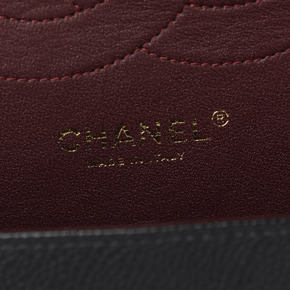 Chanel Caviar Quilted Jumbo Double Flap Black 6 of 10