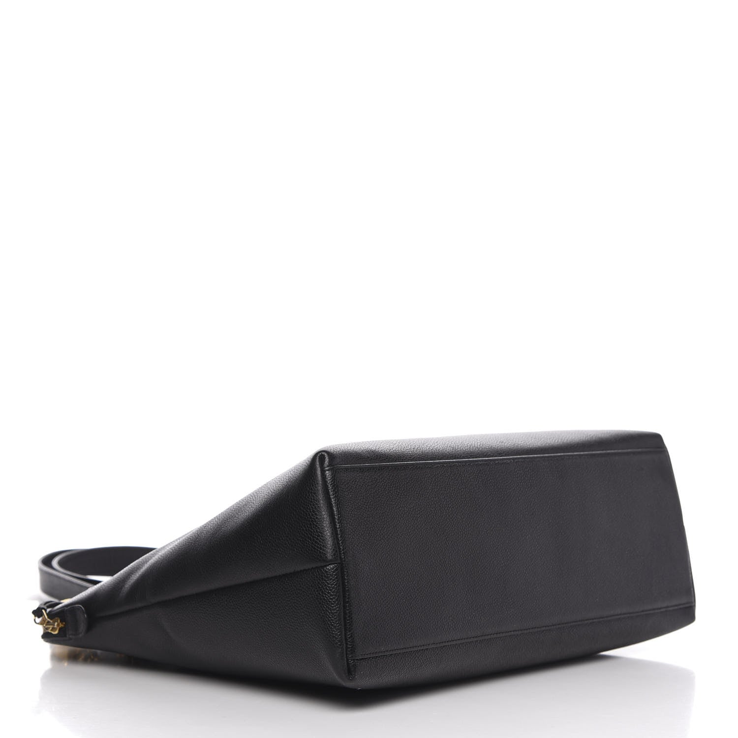 Chanel Caviar Large CC Shoulder Bag Black 4 of 10