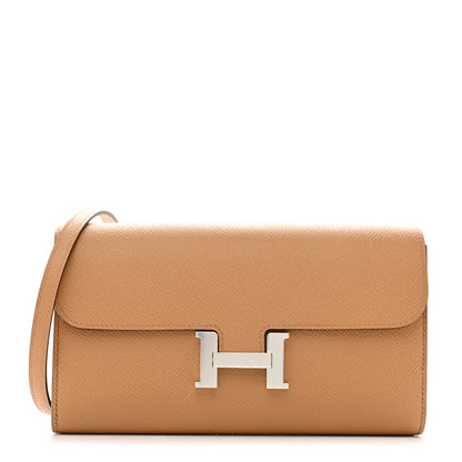 Hermes Epsom Constance Long Wallet To Go Sesame 1 of 11