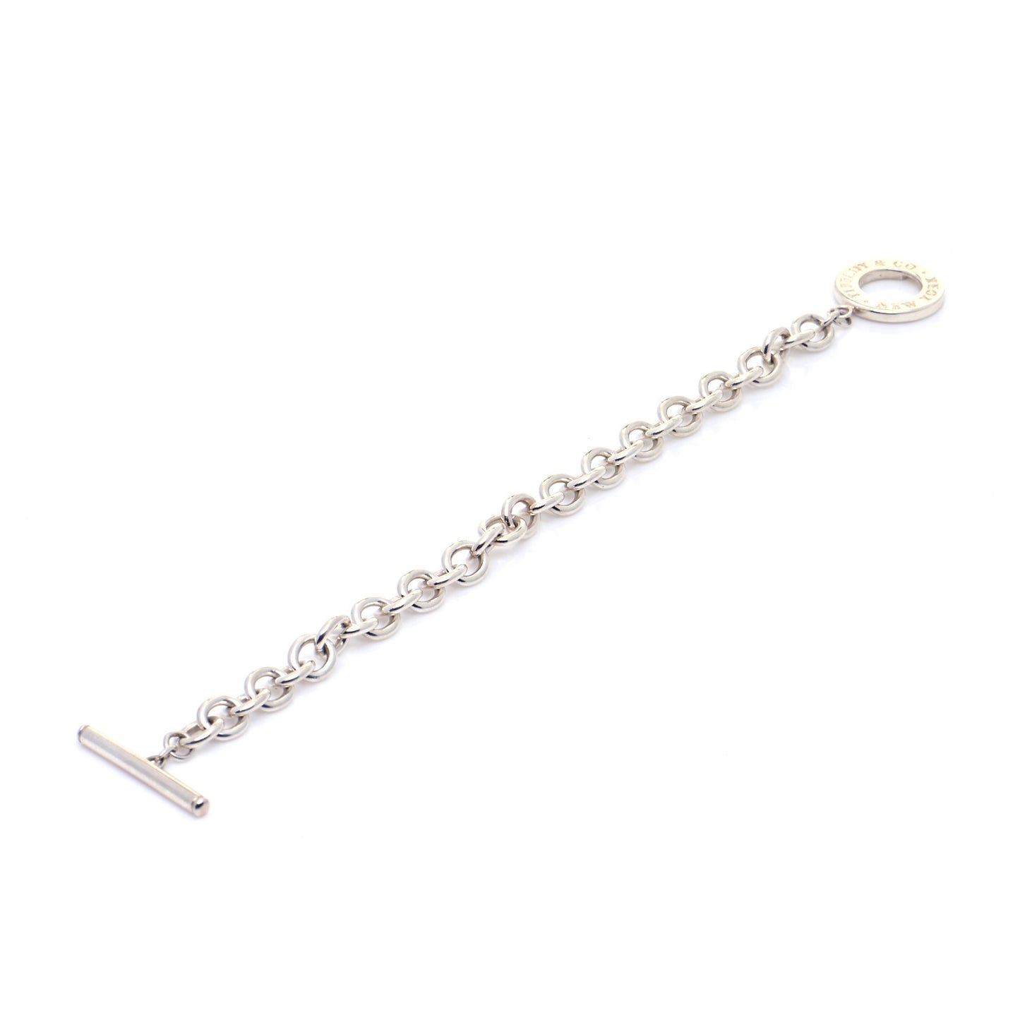 Sterling Silver Toggle Bracelet