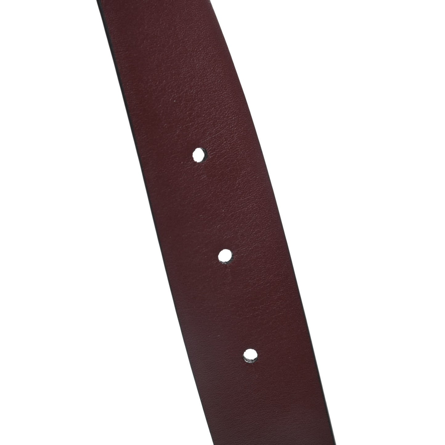 Calfskin CC Reversible Belt 80 32 Black Burgundy