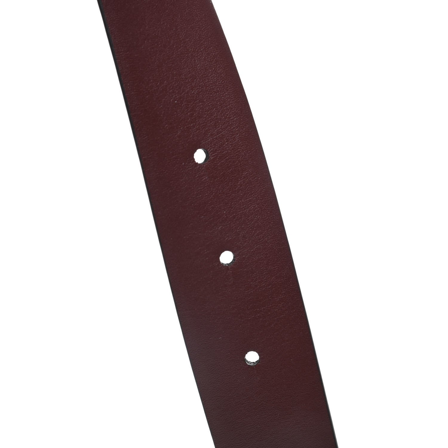 Chanel Calfskin CC Reversible Belt 80 32 Black Burgundy 5 of 6